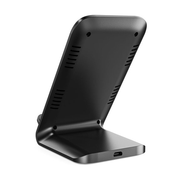 Vezeték nélküli töltő QI15W-S2 15W, fekete, Tech-Protect