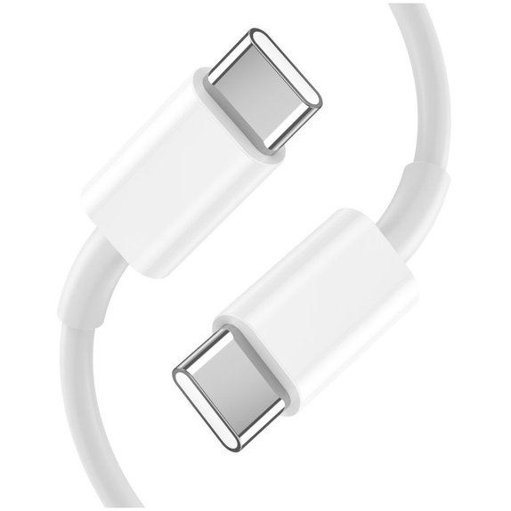 Hálózati töltő C20W 2-PORT PD 20W / QC3.0 + USB-C Cable, fehér, Tech-Protect
