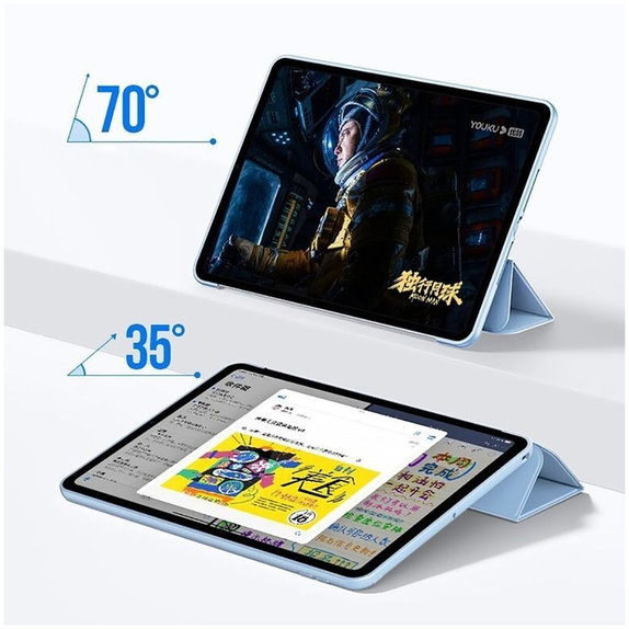 Tok Smart iPad 10.9" 10 / 2022 / 11" 11 / 2025, kék, Tech-Protect