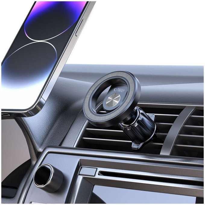 Autós tartó N53 Magnetic MagSafe Vent, fekete, Tech-Protect