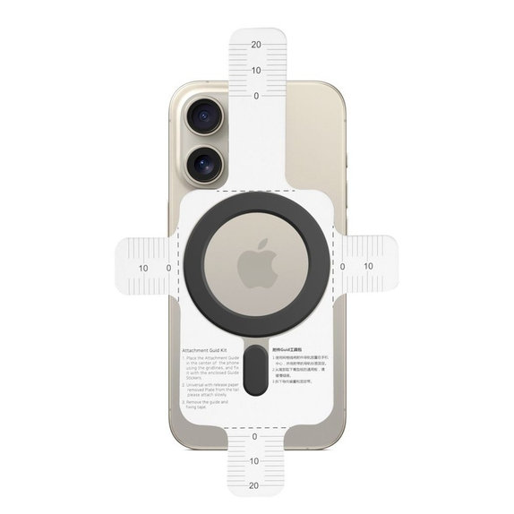Mágneses MagSafe gyűrű MagMat MagSafe, fekete, Tech-Protect