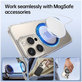 Mágneses MagSafe gyűrű MagMat MagSafe, fekete, Tech-Protect