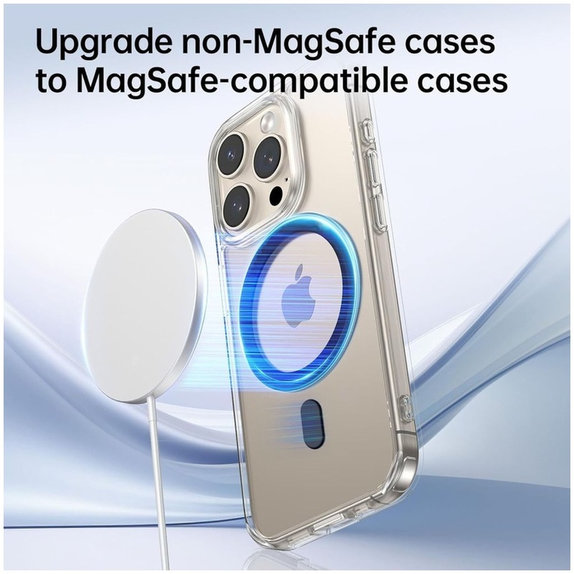 Mágneses MagSafe gyűrű MagMat MagSafe, fekete, Tech-Protect