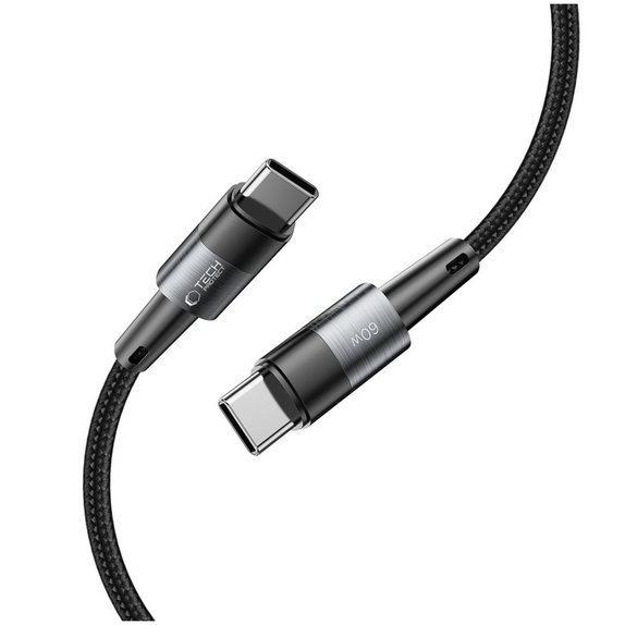 Kábel Ultraboost USB-C Cable PD 60W / 3A 25CM, szürke, Tech-Protect