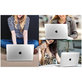 Tok Smartshell MacBook Air 15 M2-M5 2023-2026, Crystal Clear, Tech-Protect