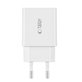 Hálózati töltő C35W 2-PORT PD 35W + USB-C Cable, fehér, Tech-Protect