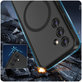 Tok MagMat MagSafe Samsung S24, Matte Black, Tech-Protect