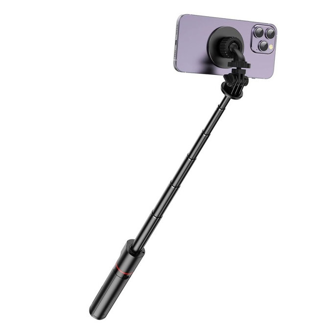 Selfie bot állvánnyal L06S MagSafe, fekete, Tech-Protect