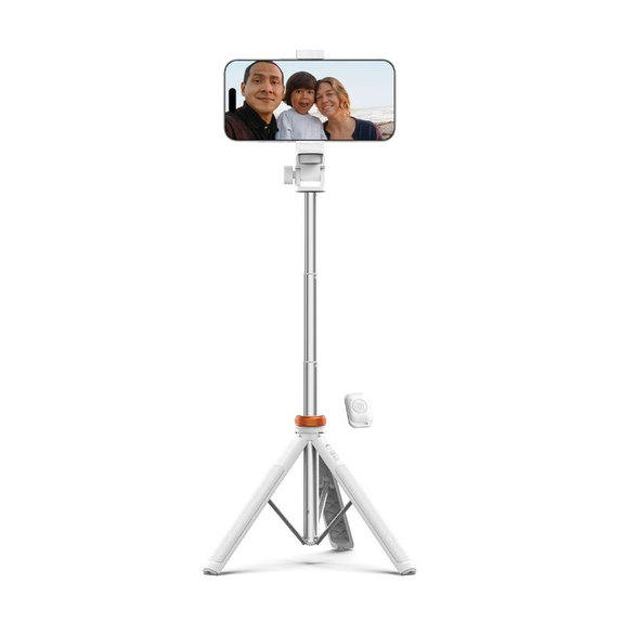 Selfie bot állvánnyal L03S, fehér, Tech-Protect