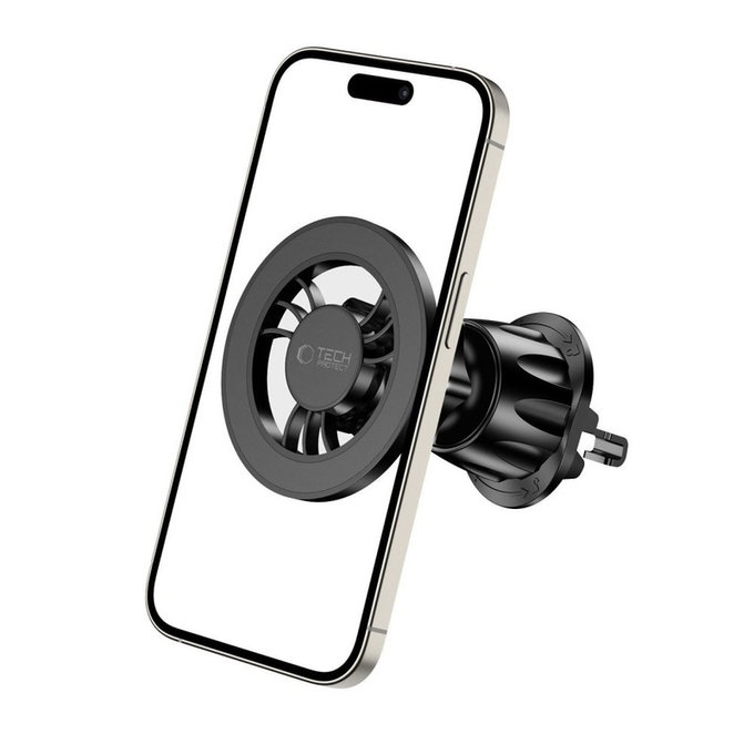 Autós tartó N56 Magnetic MagSafe Vent, fekete, Tech-Protect