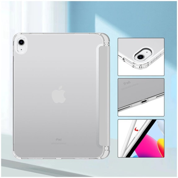 Tok Sc Pen Hybrid iPad 10.9" 10 / 2022 / 11" 11 / 2025, szürke, Tech-Protect
