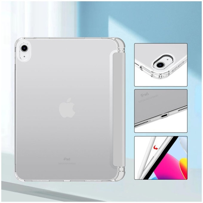 Tok Sc Pen Hybrid iPad 10.9" 10 / 2022 / 11" 11 / 2025, szürke, Tech-Protect