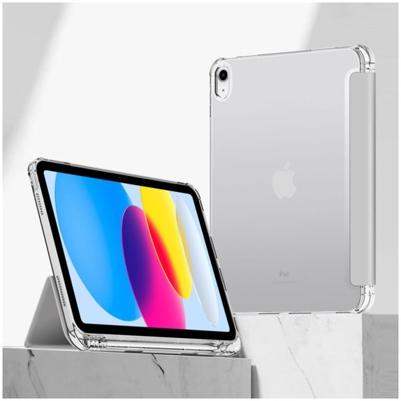 Tok Sc Pen Hybrid iPad 10.9" 10 / 2022 / 11" 11 / 2025, szürke, Tech-Protect