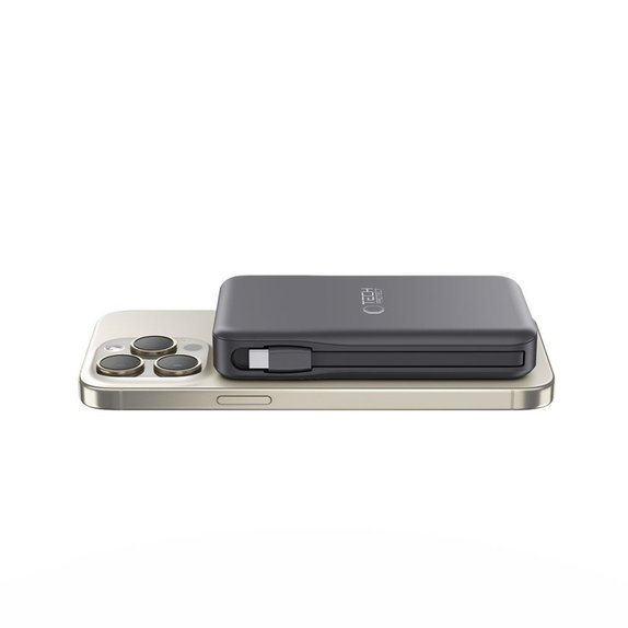 Powerbank PB31 Lifemag MagSafe 10000mAh, fekete, Tech-Protect