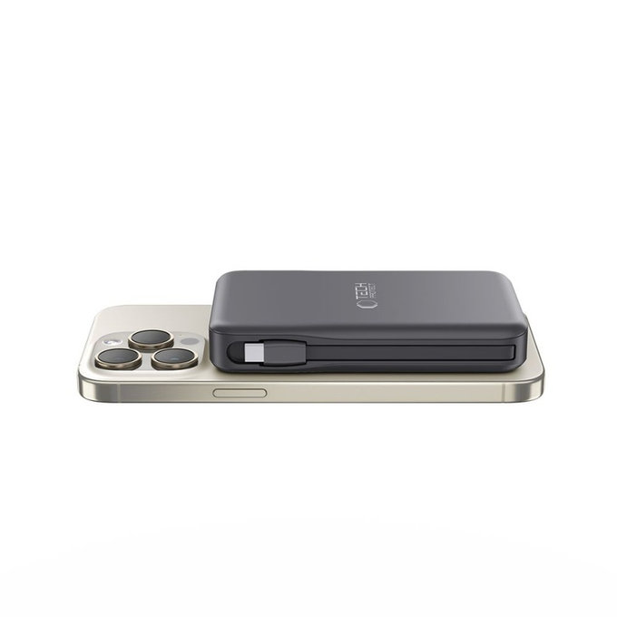 Powerbank PB31 Lifemag MagSafe 10000mAh, fekete, Tech-Protect
