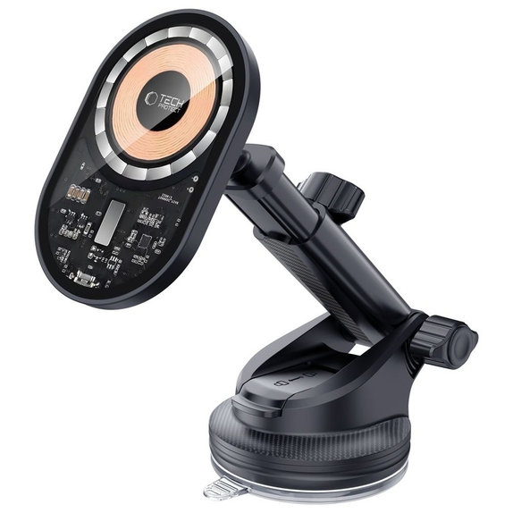 Autós tartó MM15W-V6 Magnetic MagSafe Dashboard & Vent 15W, Black/Interior, Tech-Protect