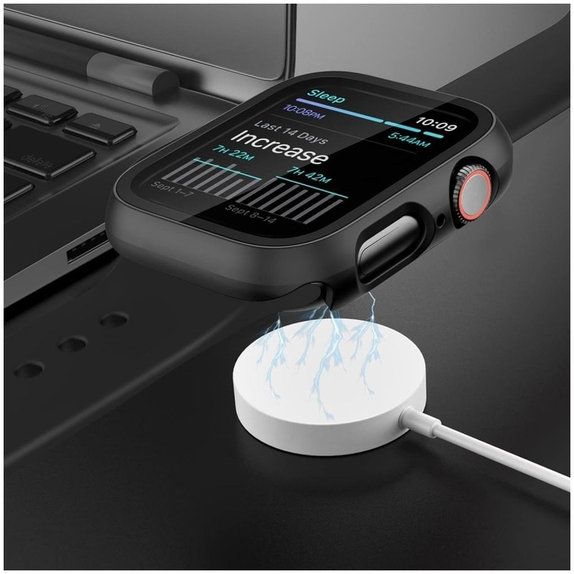 Szíj DEFENSE360 Apple Watch 10 / 11 (46 mm), átlátszó, Tech-Protect