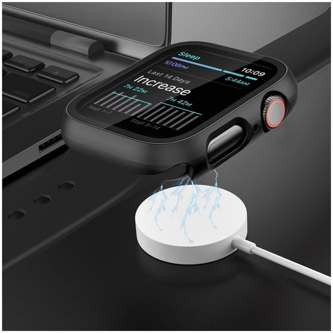 Szíj DEFENSE360 Apple Watch 10 / 11 (46 mm), átlátszó, Tech-Protect
