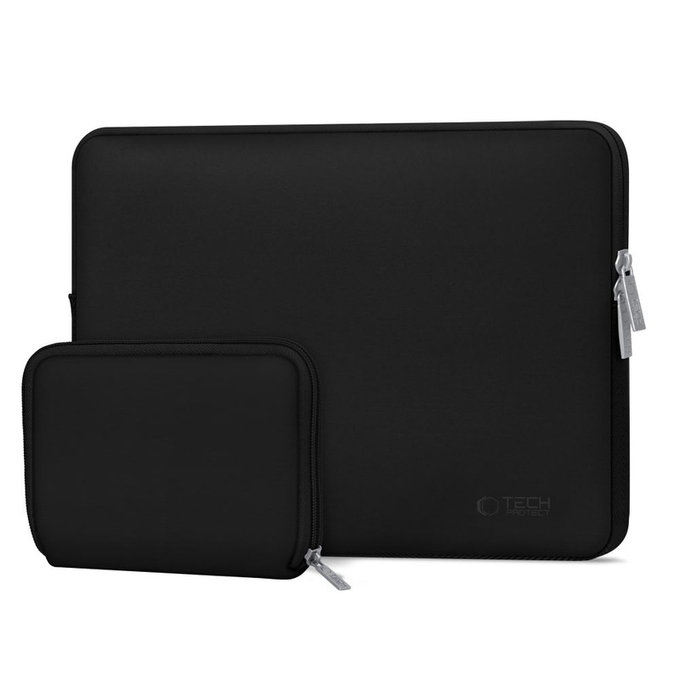 Laptoptok Neoslim 13-14, fekete, Tech-Protect