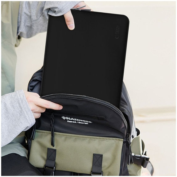 Laptoptok Neoslim 13-14, fekete, Tech-Protect