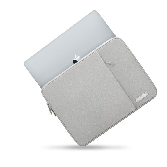 Laptoptok Sleevy 13-14, Crayon Grey, Tech-Protect