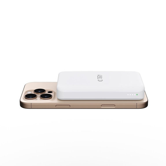 Powerbank PB24 Lifemag Qi2 MagSafe 10000mAh, fehér, Tech-Protect