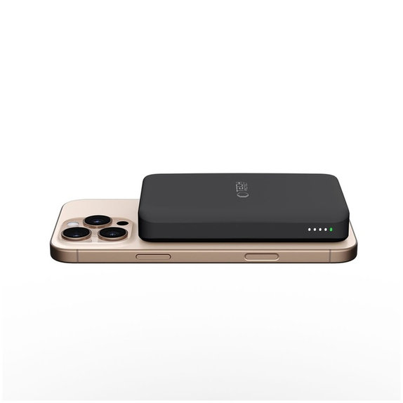Powerbank PB24 Lifemag Qi2 MagSafe 10000mAh, fekete, Tech-Protect