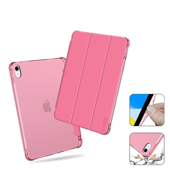 Tok Sc Pen Hybrid iPad 10.9" 10 / 2022 / 11" 11 / 2025, Crystal Magenta, Tech-Protect