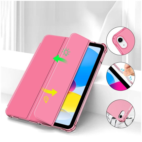 Tok Sc Pen Hybrid iPad 10.9" 10 / 2022 / 11" 11 / 2025, Crystal Magenta, Tech-Protect