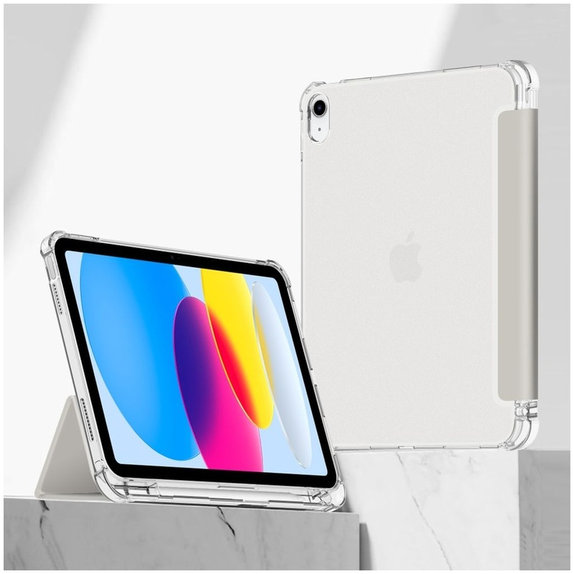 Tok Sc Pen Hybrid iPad 10.9" 10 / 2022 / 11" 11 / 2025, Crystal Silver, Tech-Protect