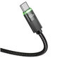 Kábel UB20T Ultraboost USB-C Cable PD 100W / 5A 180CM, fekete, Tech-Protect