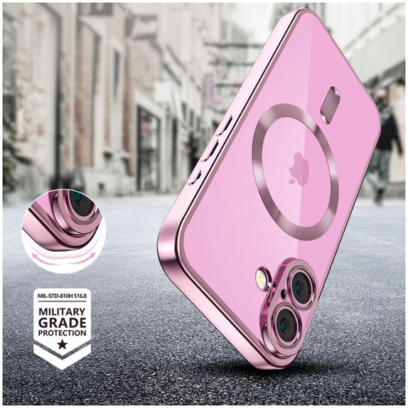 Tok MagFlex MagSafe iPhone 16 Shiny Rose, Tech-Protect