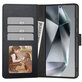 Tok Wallet Samsung S25, fekete, Tech-Protect