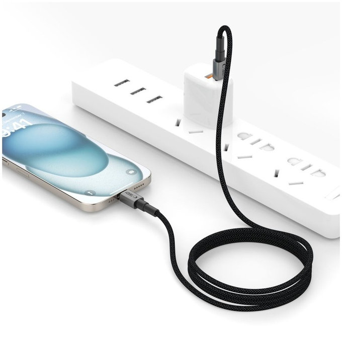 Kábel Ultraboost Dna USB-C Cable PD 100W / 5A 300cm, Iron Grey, Tech-Protect