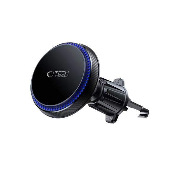 Autós tartó MM15W-V4 Magnetic MagSafe Dashboard & Vent 15W, fekete, Tech-Protect