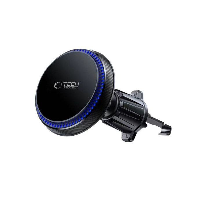 Autós tartó MM15W-V4 Magnetic MagSafe Dashboard & Vent 15W, fekete, Tech-Protect