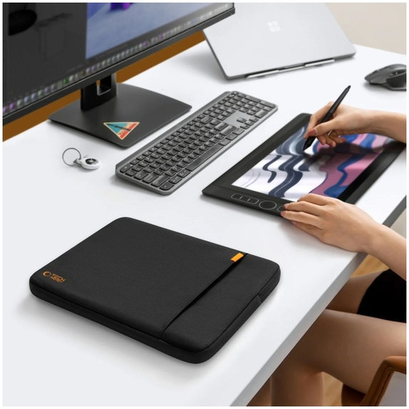Laptoptok Defender 13-14, fekete, Tech-Protect