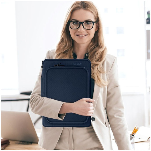 Laptoptok Basic Bag 15-16, Navy Blue, Tech-Protect