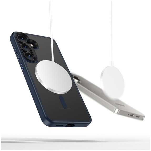 Tok MagMat MagSafe Samsung S25, Matte Navy, Tech-Protect
