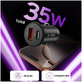 Autós töltő CC02 2-PORT PD 35W / QC3.0, fekete, Tech-Protect