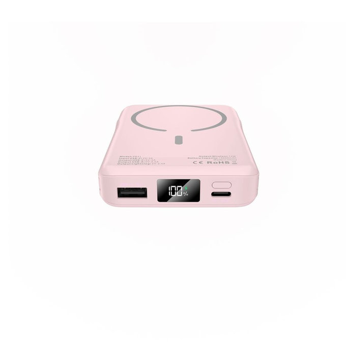 Powerbank PB31 Lifemag MagSafe 10000mAh, rózsaszín, Tech-Protect