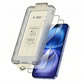 Edzett üveg Quick Set+ 2-PACK iPhone 15 / 16, fekete, Tech-Protect