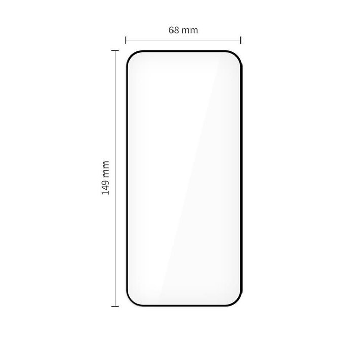Edzett üveg Quick Set+ 2-PACK iPhone 13 / 13 Pro / 14 / 16E / 17E, fekete, Tech-Protect