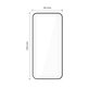 Edzett üveg Quick Set+ 2-PACK iPhone 13 / 13 Pro / 14 / 16E / 17E, fekete, Tech-Protect