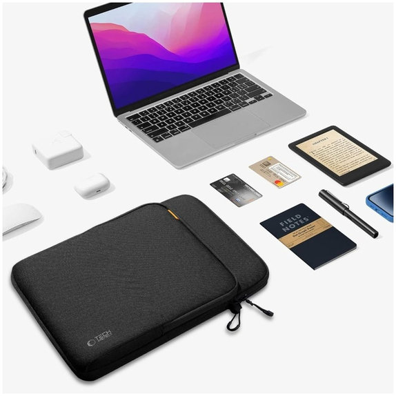 Laptoptok Defender Vr Bag 13-14, fekete, Tech-Protect