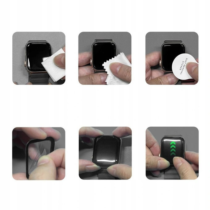 Hibrid üveg Glass Flex+ 2-PACK Garmin Venu 3, fekete, Tech-Protect
