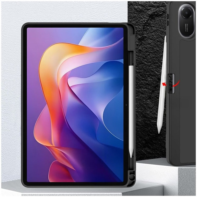 Tok Sc Pen Xiaomi Redmi Pad 2 11.0, fekete, Tech-Protect