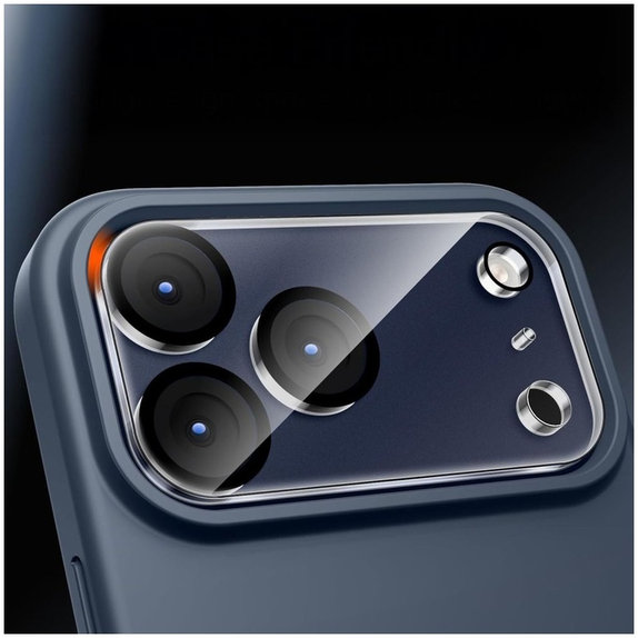 Kameravédő Cam Fit+ iPhone 17 Pro, átlátszó, Tech-Protect
