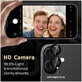 Kameravédő Camring Fit+ iPhone 16 / 16 Plus / 17, átlátszó, Tech-Protect