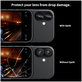 Kameravédő Camring Fit+ iPhone 16 / 16 Plus / 17, átlátszó, Tech-Protect